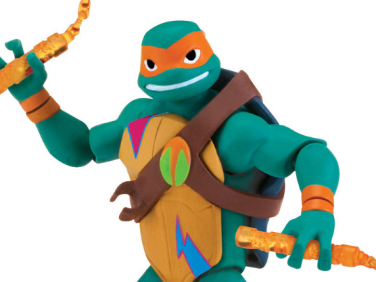 Rise of The Teenage Mutant Ninja Turtles Basic Michelangelo Figure
