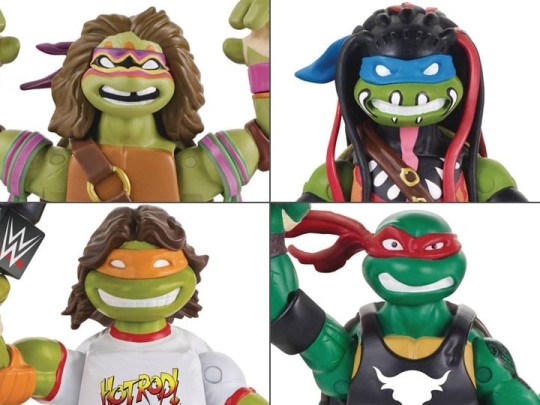 Teenage Mutant Ninja Turtles WWE Crossover Collector Figure - Case of 4