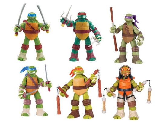 TMNT Deluxe 11 Figure Assortment Case of 6