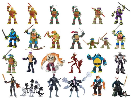 TMNT Basic Figure Assortment Case of 24