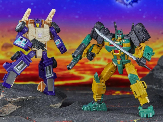 Transformers: Legacy United Doom n Destruction Collection Decepticon Bludgeon & Decepticon Rukus Exclusive Set