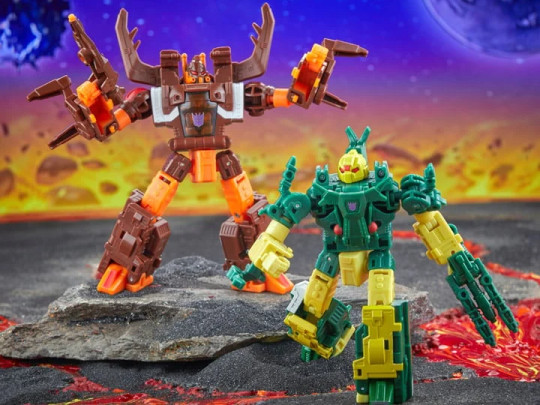 Transformers: Legacy United Doom n Destruction Collection Wrecker Malleus Minotaurus, Chop Shop, &amp; Barrage Exclusive Set