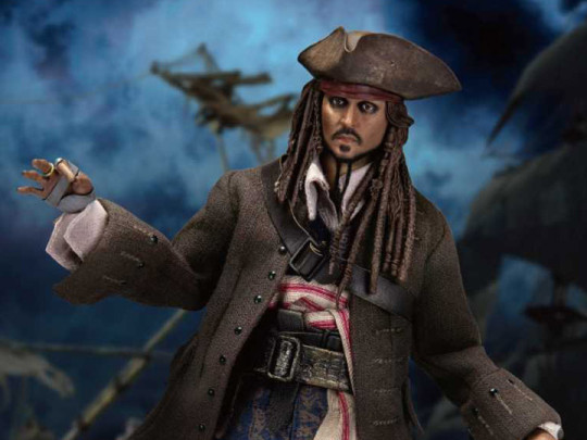 Pirates of the Caribbean Dynamic 8ction Heroes DAH-017 Jack Sparrow
