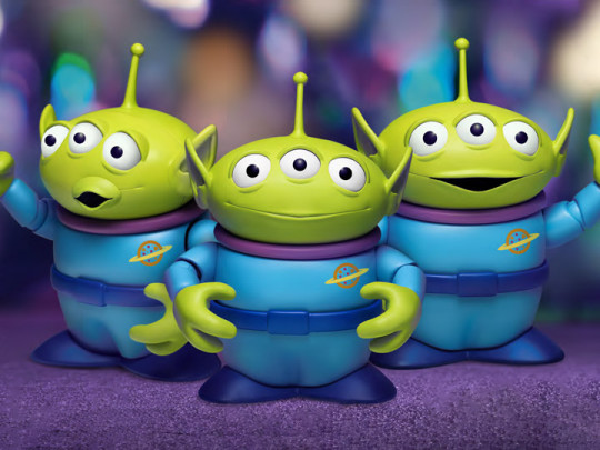 Toy Story Dynamic 8ction Heroes DAH-022DX Alien PX Previews Exclusive Three-Pack