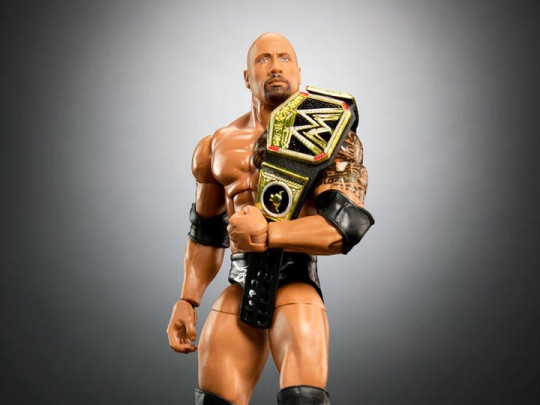 WWE Wrestlemania Elite Collection The Rock (Nicholas 2018 BAF)