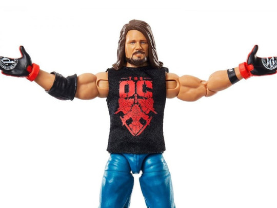 WWE WrestleMania Elite Collection AJ Styles (Vince McMahon BAF)