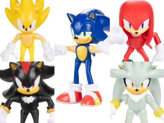 Sonic The Hedgehog 2.5 Figures 30th Anniversary Set of 5 Figures