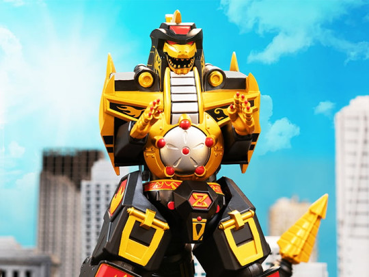 Mighty Morphin Power Rangers Dragonzord (Black & Gold Version) SDCC 2023 Exclusive