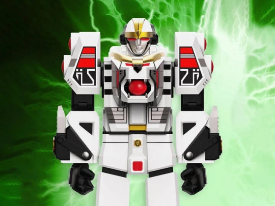 Mighty Morphin Power Rangers White Tigerzord (Warrior Mode)