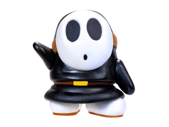 World of Nintendo Shy Guy (Black) 2.5-Inch Scale Limited Articulation Figure