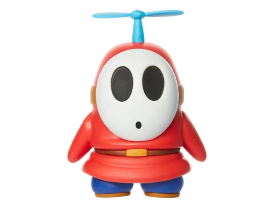 World of Nintendo 4 Shy Guy with Propeller Figure