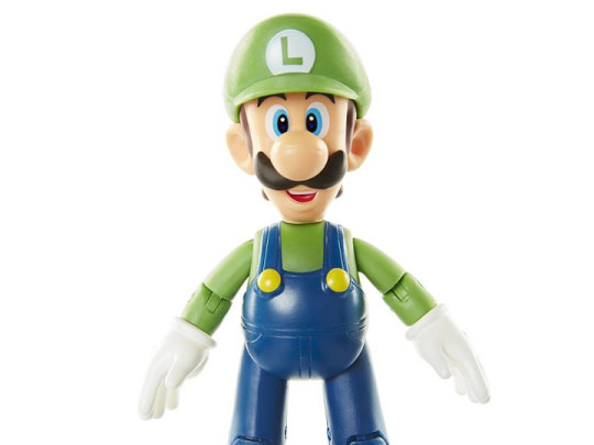 World of Nintendo 4 Figure Luigi with Koopa Shell