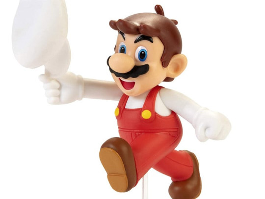 World of Nintendo 2.50 Fire Tipping Hat Mario Limited Articulation Figure