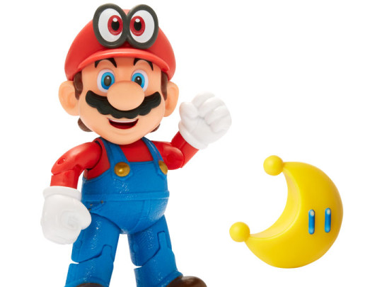 World of Nintendo 4 Cappy Mario (Power Moon) Figure