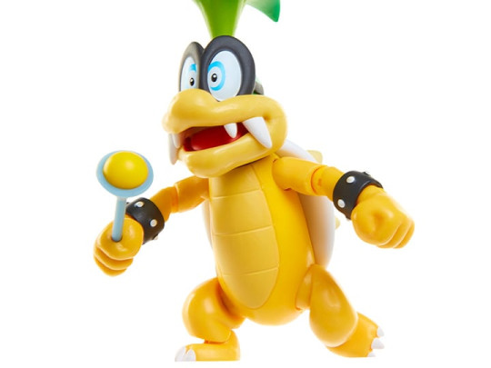 World of Nintendo Iggy Koopa with Wand 4-Inch Scale Figure