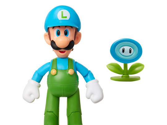 World of Nintendo 4 Ice Luigi Figure
