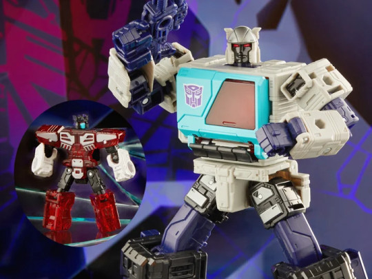 Transformers Generations Shattered Glass Blaster &amp; Rewind Exclusive