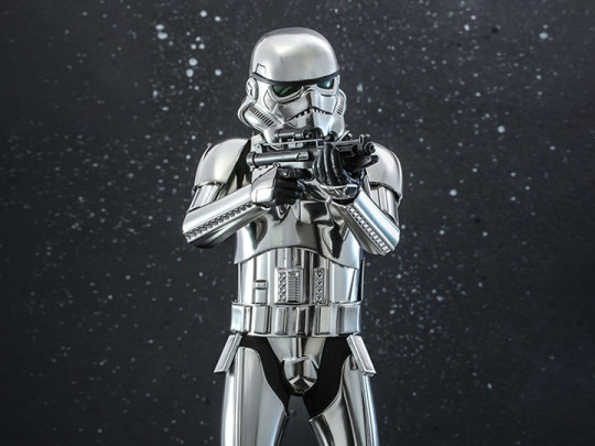 Star Wars MMS615 Stormtrooper (Chrome) 1/6th Scale Collectible Exclusive Figure