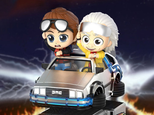 Back to the Future Part II CosRider Marty and Doc