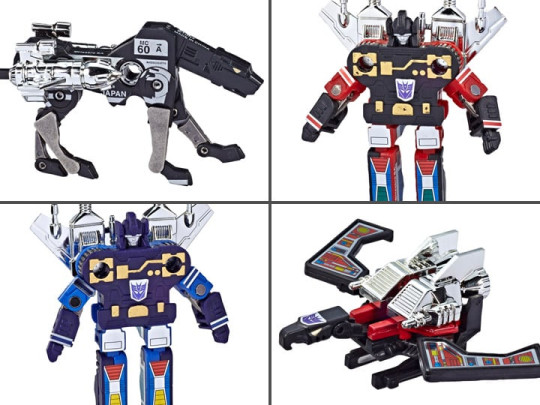 Transformers Vintage G1 Cassette Decepticons Set of 2 Two-Packs (Reissue)