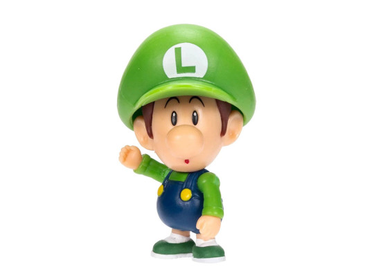 World of Nintendo Baby Luigi 2.5-Inch Scale Limited Articulation Figure