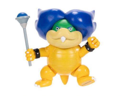 World of Nintendo Ludwig Von Koopa with Magic Wand 4-Inch Scale Figure