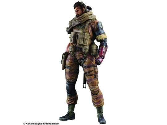 Metal Gear Solid V The Phantom Pain: Play Arts Kai - 11 Venom Snake Gold Tiger PX Exclusive
