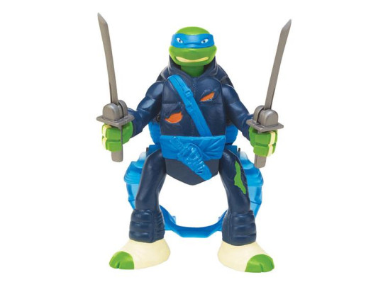 TMNT Ninja Throw & Battle Figure - Leonardo