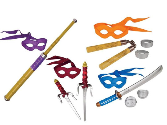 TMNT Movie Role Play Set - Case of 4