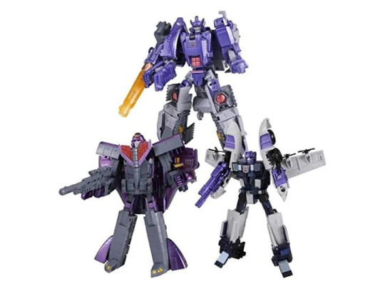 Transformers Henkei Classic Thrilling 30 Decepticon Specialists Three Pack