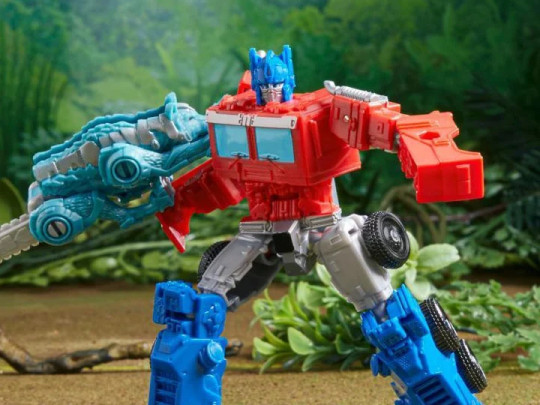 Transformers: Rise of the Beasts Beast Alliance Weaponizers Optimus Prime & Chainclaw Two-Pack
