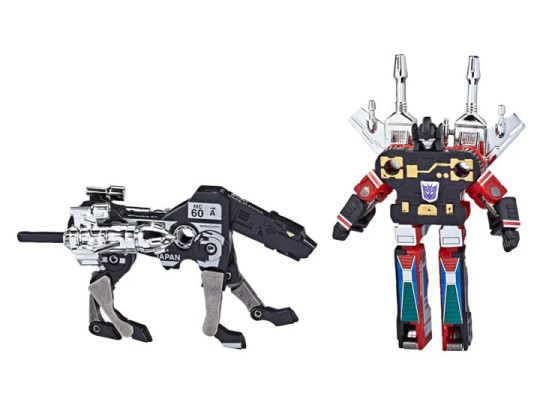 Transformers Vintage G1 Cassette Decepticons Ravage & Rumble Two-Pack (Reissue)