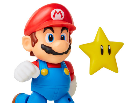 World of Nintendo 4 Super Mario Figure