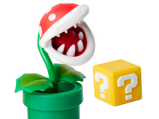 World of Nintendo 4 Piranha Plant Figure