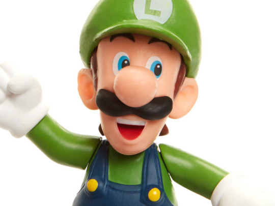 World of Nintendo 2.50 Luigi (Running) Limited Articulation Figure