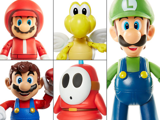 World of Nintendo 4 Figure Series 13 Set of 5