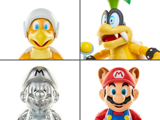 World of Nintendo 4 Figure Series 12 Set of 4