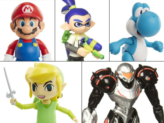 World of Nintendo 4 Figure Series 09 - Set of 5
