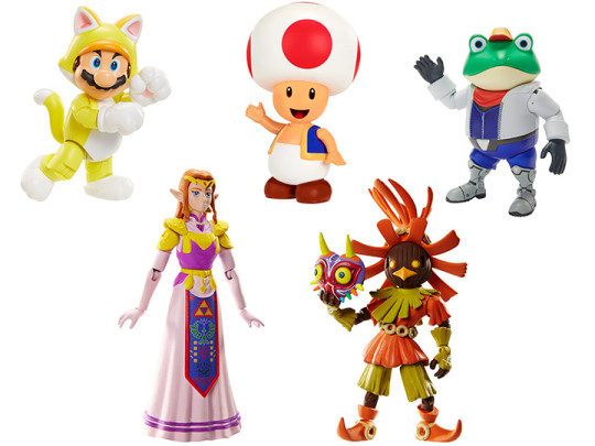 World of Nintendo 4 Figure Series 07 - Set of 5