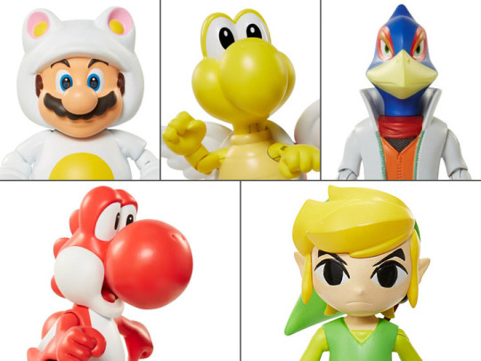 World of Nintendo 4 Figure Series 06 - Set of 5