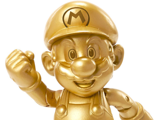 World of Nintendo 4 Figure Series 05 - Gold Mario