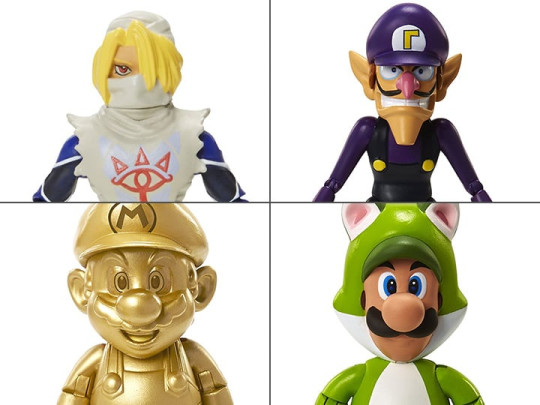 World of Nintendo 4 Figure Series 05 - Set of 4