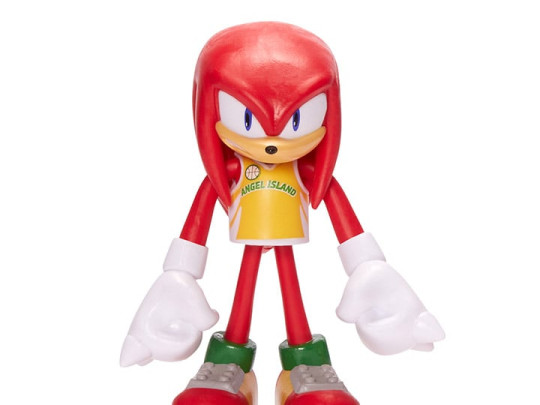 Sonic The Hedgehog 4 Basic Knuckles (Basketball) Bendy Figure