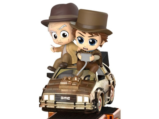 Back to the Future Part III CosRider Marty and Doc