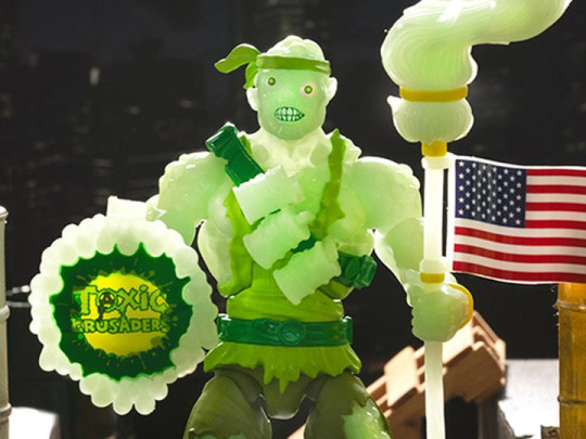 Toxic Crusaders Deluxe (Glow-in-the-Dark) Toxie Exclusive Figure