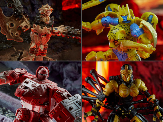 Transformers War for Cybertron: Kingdom Deluxe Set of 4 Figures