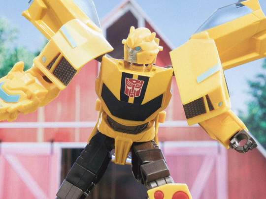 Transformers: EarthSpark Deluxe Bumblebee (Dr. Meridian “Mandroid BAF)