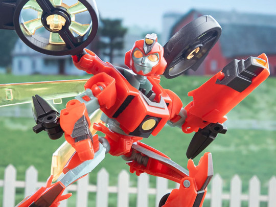 Transformers: EarthSpark Deluxe Twitch (Dr. Meridian “Mandroid BAF)