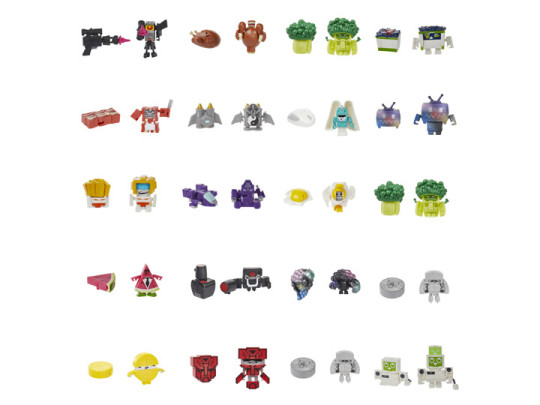 Transformers BotBots Hunger Hub and Gamer Geeks Case of 20 Figures