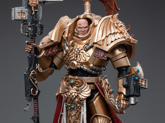 Adeptus Custodes Shield Captain in Allarus Terminator Armor Hydon Seronis